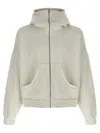 Entire Studios Hoodie With Drawstring Hood And Kangaroo Pocket In Beige
