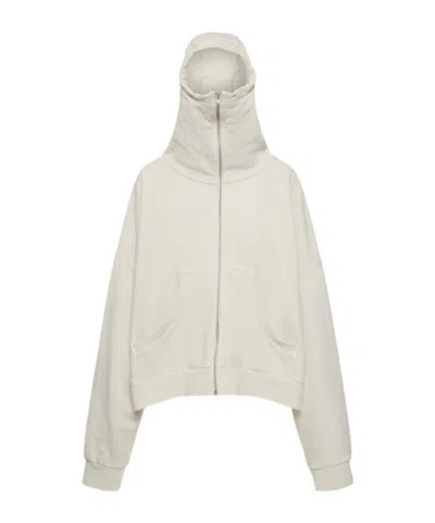 Entire Studios Hoodie With Zipper In White