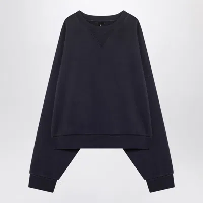 Entire Studios Ink Coloured Sweatshirt In Cotton In Blue