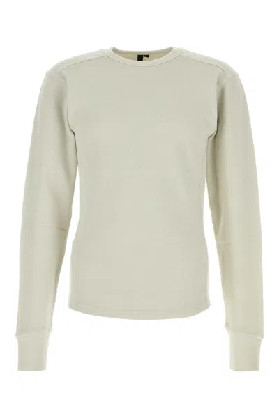 Entire Studios Ivory Cotton Sweater In White