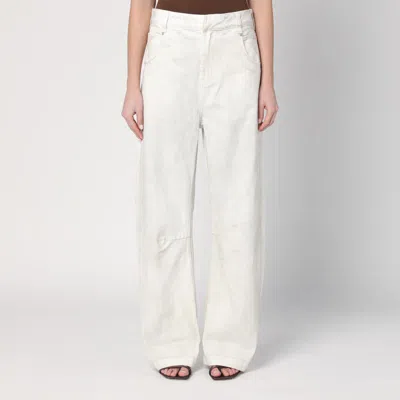 ENTIRE STUDIOS ENTIRE STUDIOS IVORY DENIM TROUSERS