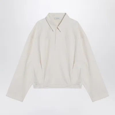 Entire Studios Ivory Shirt In Cotton