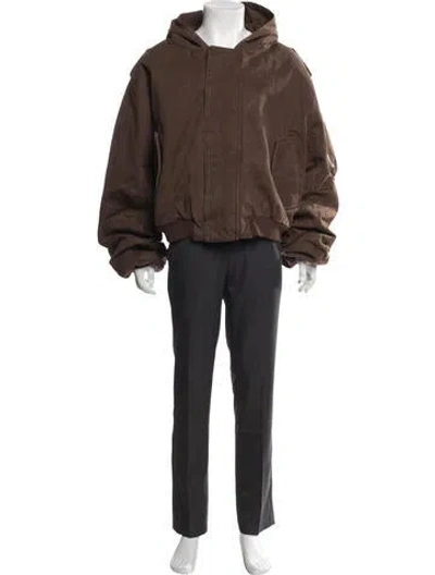 Pre-owned Entire Studios Jacket In Brown