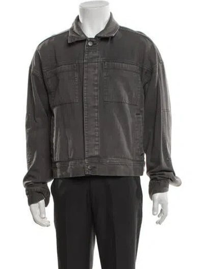 Pre-owned Entire Studios Jacket In Grey