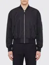 Entire Studios Black Broad Bomber Jacket  In Black