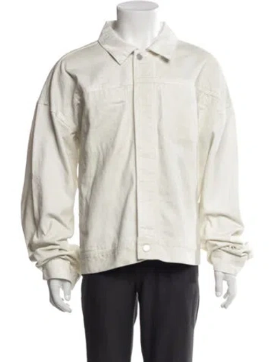Pre-owned Entire Studios Jacket In Neutrals