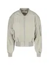Entire Studios Gray Broad Bomber Jacket