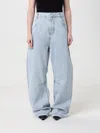 Entire Studios Gem Logo-patch Belt-loop Jeans In Blue