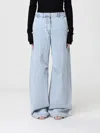 Entire Studios Gem Logo-patch Belt-loop Jeans In Blue