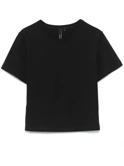 ENTIRE STUDIOS JERSEY CROPPED T-SHIRT