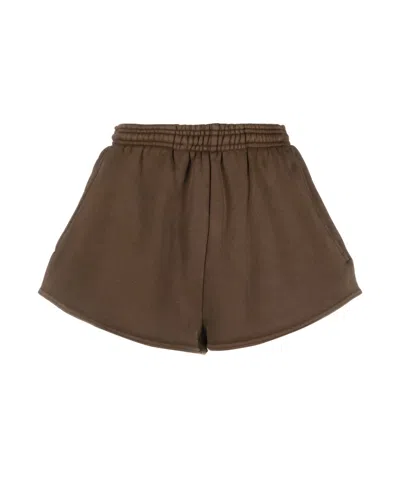 Entire Studios Cotton Brown Flared Trousers