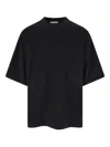 Entire Studios Heavy Jersey Boxy T-shirt In Black