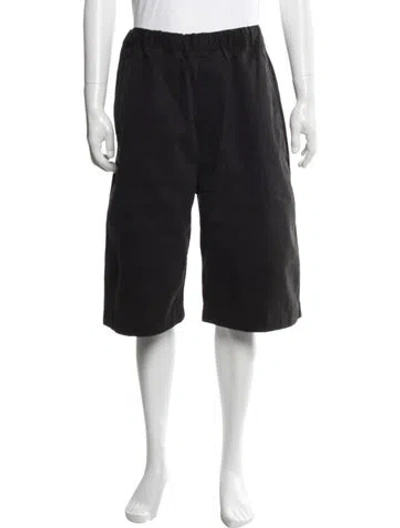 Pre-owned Entire Studios Jogger Shorts In Black