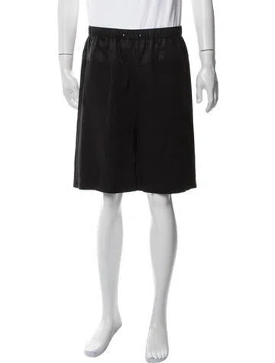 Pre-owned Entire Studios Jogger Shorts In Black