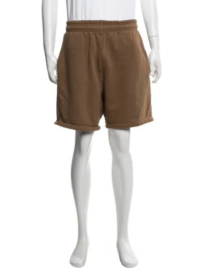 Pre-owned Entire Studios Jogger Shorts In Brown