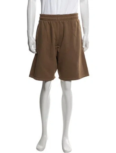 Pre-owned Entire Studios Jogger Shorts In Brown