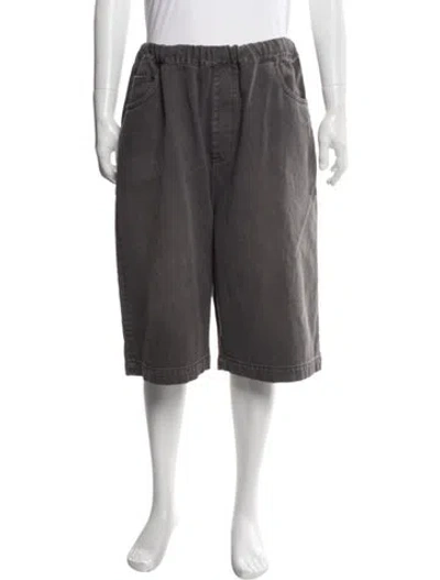 Pre-owned Entire Studios Jogger Shorts In Gray