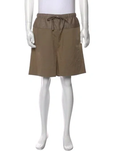 Pre-owned Entire Studios Jogger Shorts In Neutral