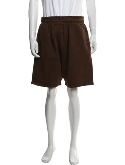Pre-owned Entire Studios Jogger Shorts W/ Tags In Brown
