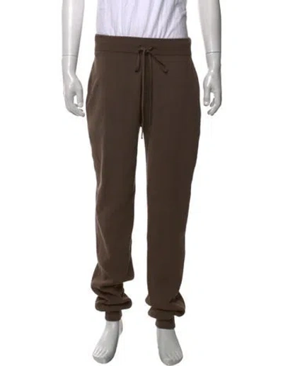Pre-owned Entire Studios Joggers In Brown