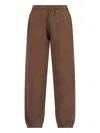 Entire Studios Brown Heavy Sweatpants In Brown