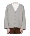 Entire Studios Jool Button Jacket In Gray