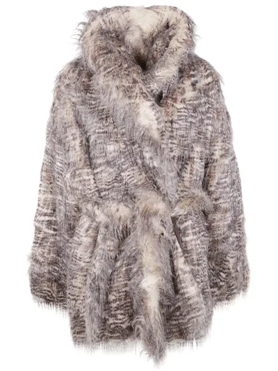 Entire Studios "juno" Coat In Beige