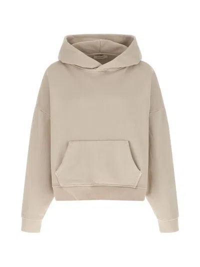 Entire Studios Kangaroo-pocket Hoodie In Brown