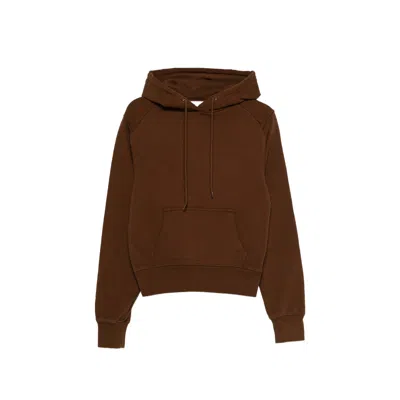 Entire Studios Long-sleeved Sweatshirt In Brown