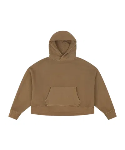 Entire Studios Kangaroo-pocket Hoodie In Brown