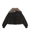 Entire Studios Kelly Collared Jacket In Black