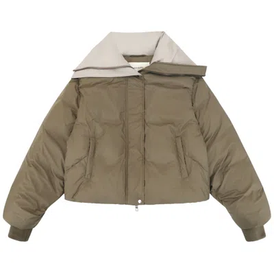 Pre-owned Entire Studios Kelly Jacket 'fossil' | Tan | Men's Size Xl In Brown