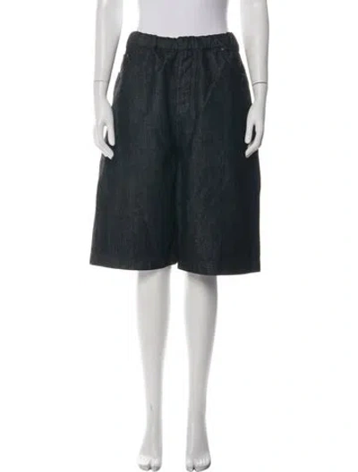 Pre-owned Entire Studios Knee-length Shorts In Black