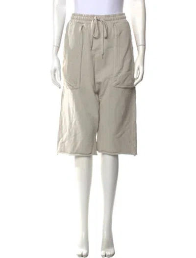 Pre-owned Entire Studios Knee-length Shorts In Neutrals