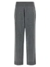 Entire Studios Knit Lounge Concrete Pants Gray In Gray