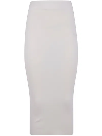 Entire Studios "knit" Skirt In Gray