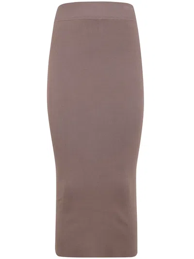 Entire Studios "knit" Skirt In Purple