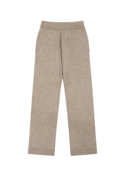 Entire Studios Knitted Casual Pants In Nude