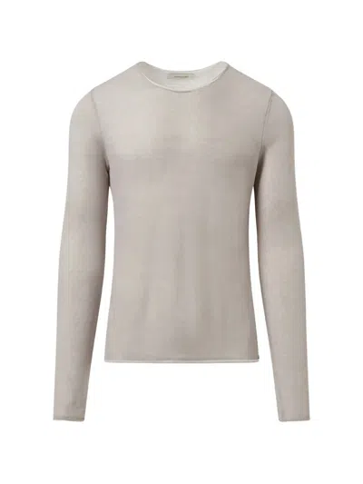 Entire Studios Knitted Sweater In Gray