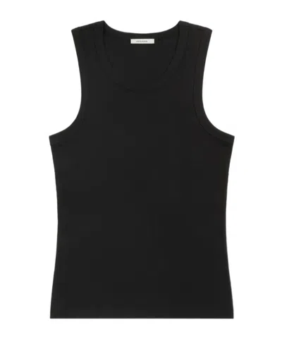 Entire Studios Knitted Tank Top In Black
