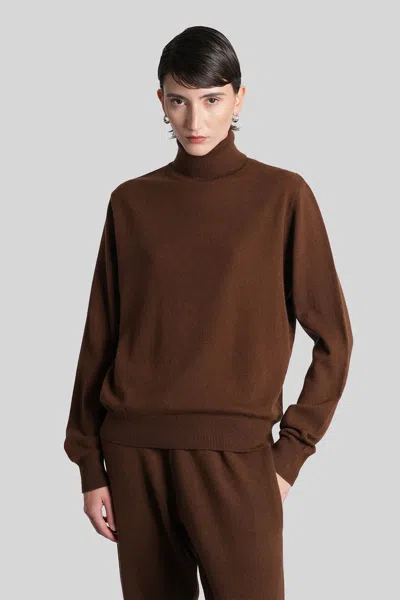 Entire Studios Knitwear In Brown Wool