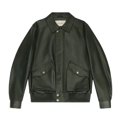 Pre-owned Entire Studios La Moto Jacket 'cypress' | Green | Men's Size Xl