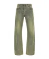 Entire Studios Lean Stonewash-effect Jeans In Gray
