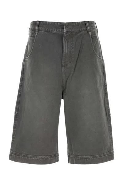 ENTIRE STUDIOS LIGHT GREY SHORTS