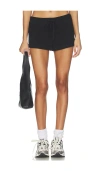 Entire Studios Lightweight Micro Shorts In Black