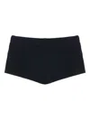Entire Studios Lightweight Micro Shorts In Black