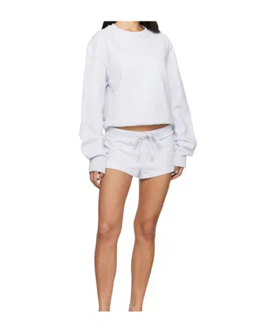 Entire Studios Lightweight Micro Shorts In White