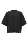 Entire Studios Mens Soot Heavy Dart Short-sleeves Relaxed-fit Cotton-jersey T-shirt In Black