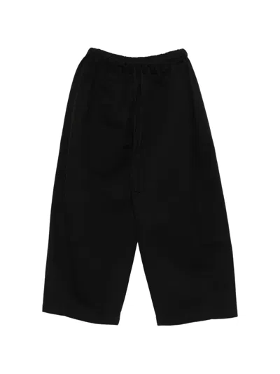 Entire Studios Loft Drawstring Trousers In Black