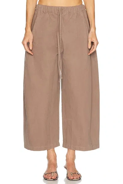 Entire Studios Loft Pant In Brown